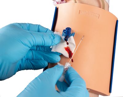 Strap-on IV Puncture trainer