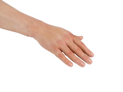 Puncture Pete – hyperrealistic IV training arm, light skin color