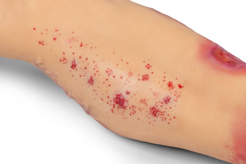 "Lena Leg" - Leg with medical conditions