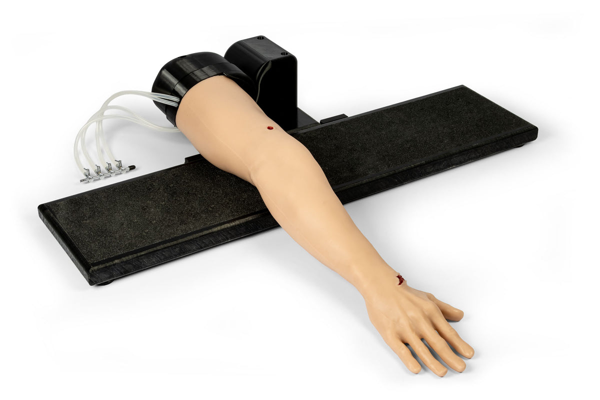Trauma Tina arm with heavily bleeding wounds | Erler-Zimmer 7850, view 7