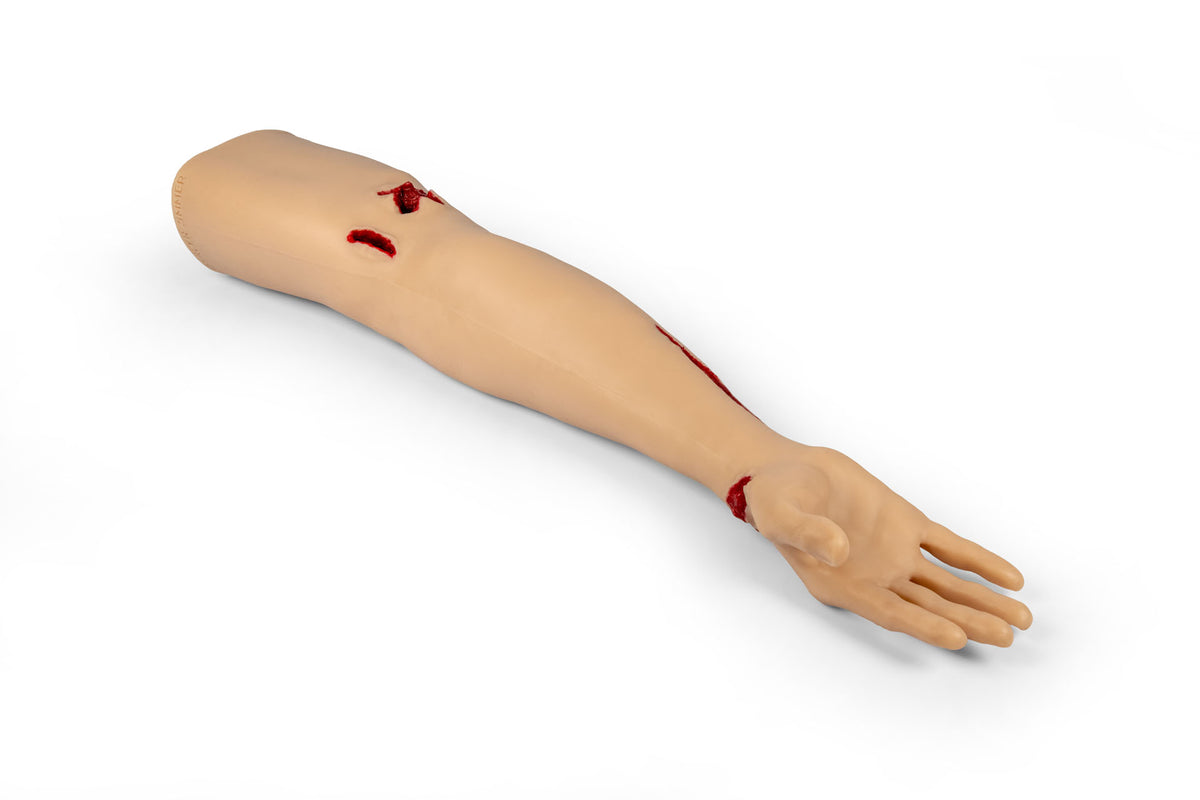 Trauma Tina arm with heavily bleeding wounds | Erler-Zimmer 7850, view 3