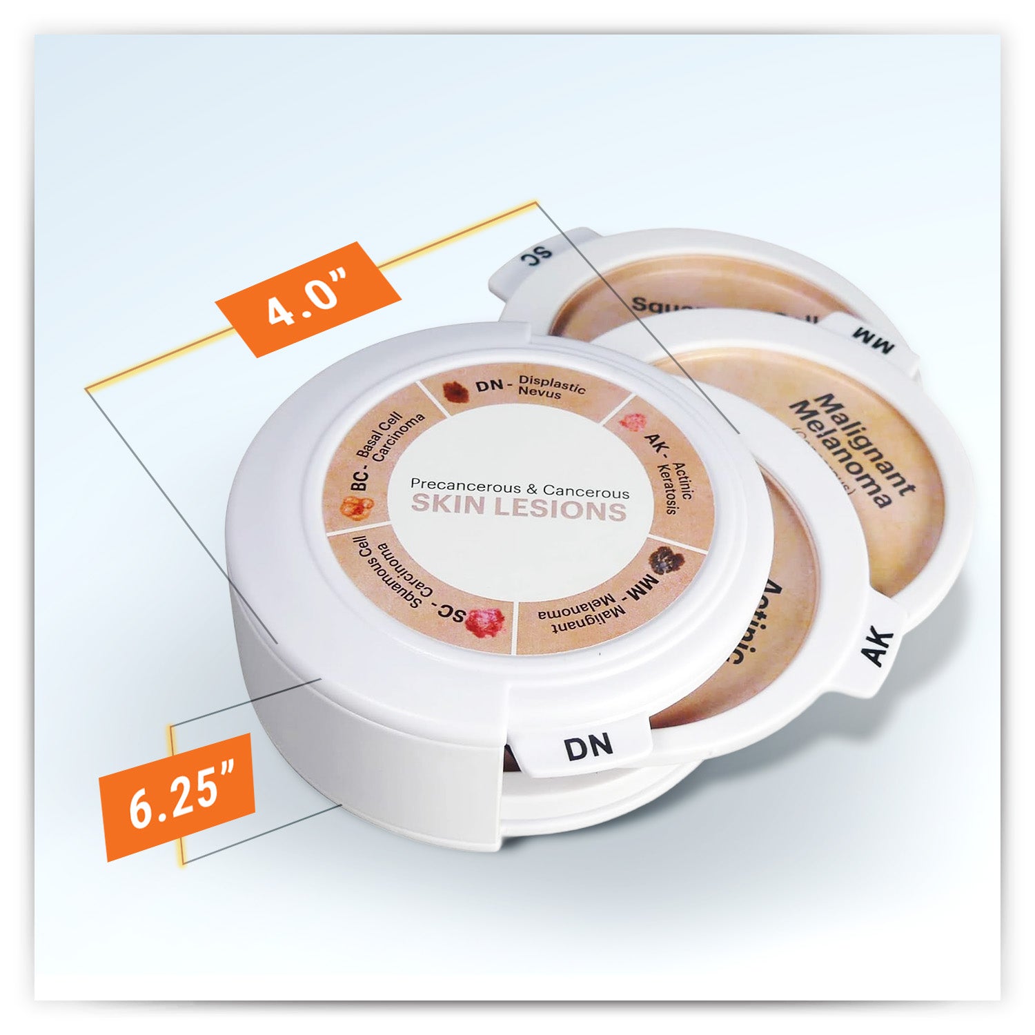 Precancerous & Cancerous Skin Lesions Hinged Disk Set