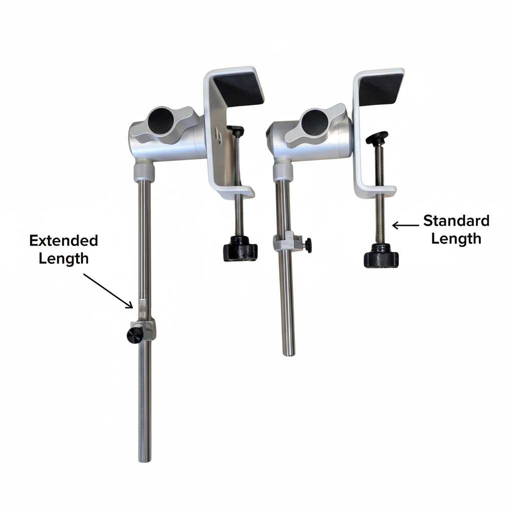 CBM-3W - Table / Bench Mount with Extended Length