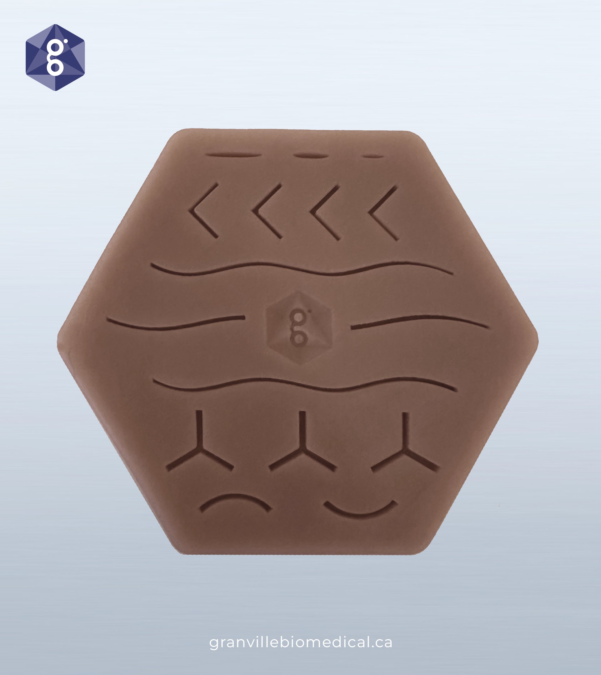 EpiSim suturing pad, medium skin tone