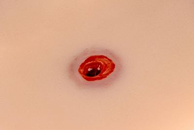 Wound moulage bullet wound, arm with bleeding function