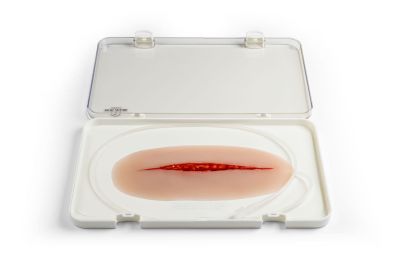 Wound moulage Suicide attempt