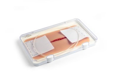 Wound moulage Throat Cut