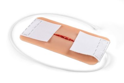 Wound moulage Throat Cut