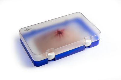 Wound Moulage Shot Groin, Wound Packing