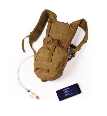Electronic bleeding pump System "Bloody M.A.R.C." with reservoir and remote control - Erler-Zimmer NW950
