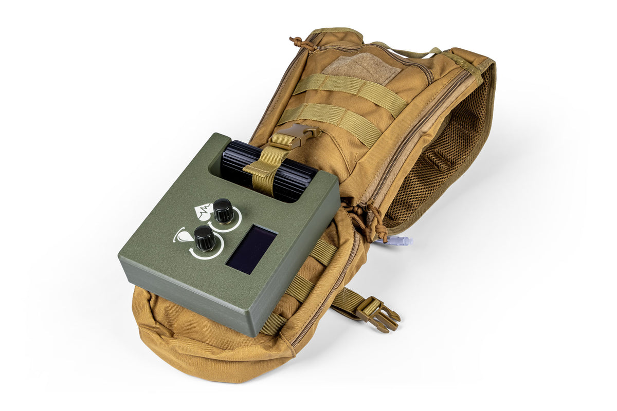 Electronic bleeding pump System "Bloody M.A.R.C. 2.0" with reservoir and remote control | Erler-Zimmer NW990
