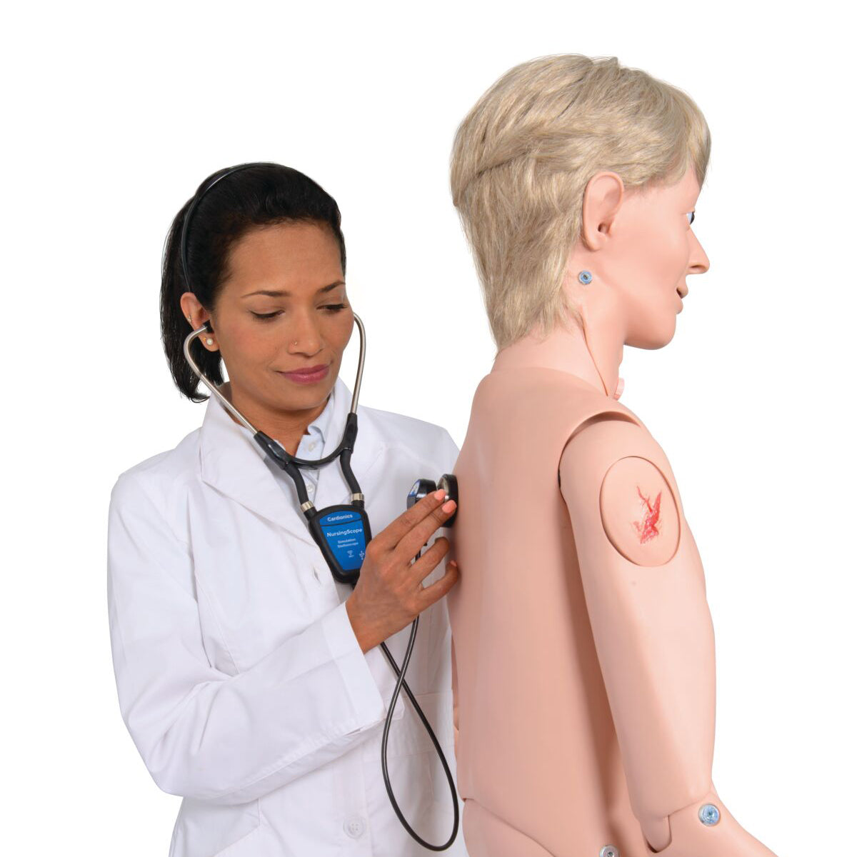 Nikki the Nursing Manikin with Auscultation, Light Skin - 3B Scientific P10CCD, view 5