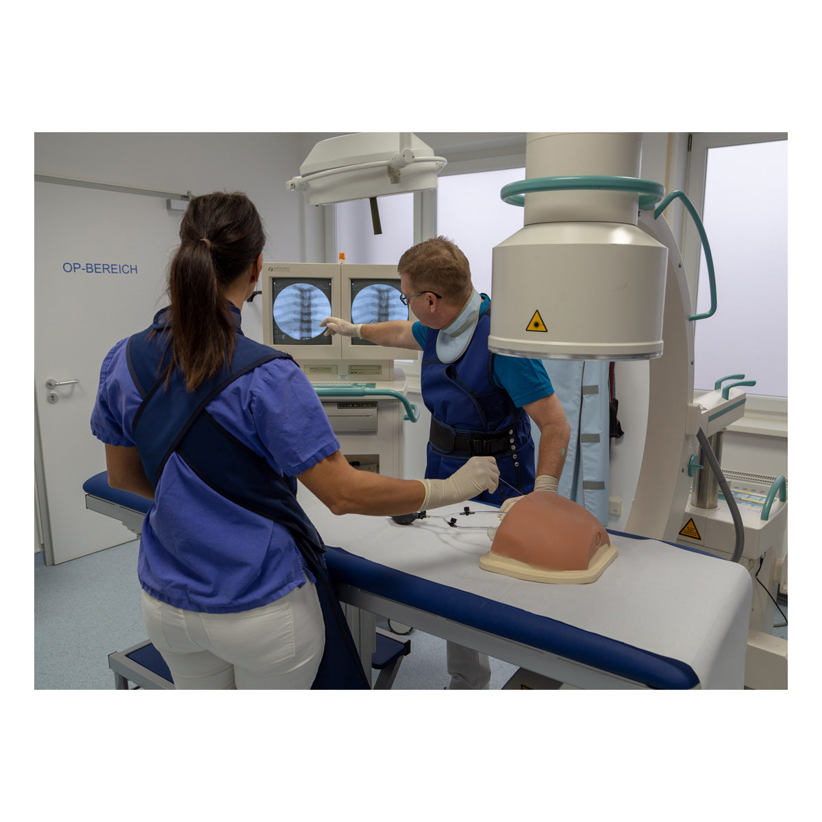 Image Guided Thoracic Spinal Injection Trainer P66