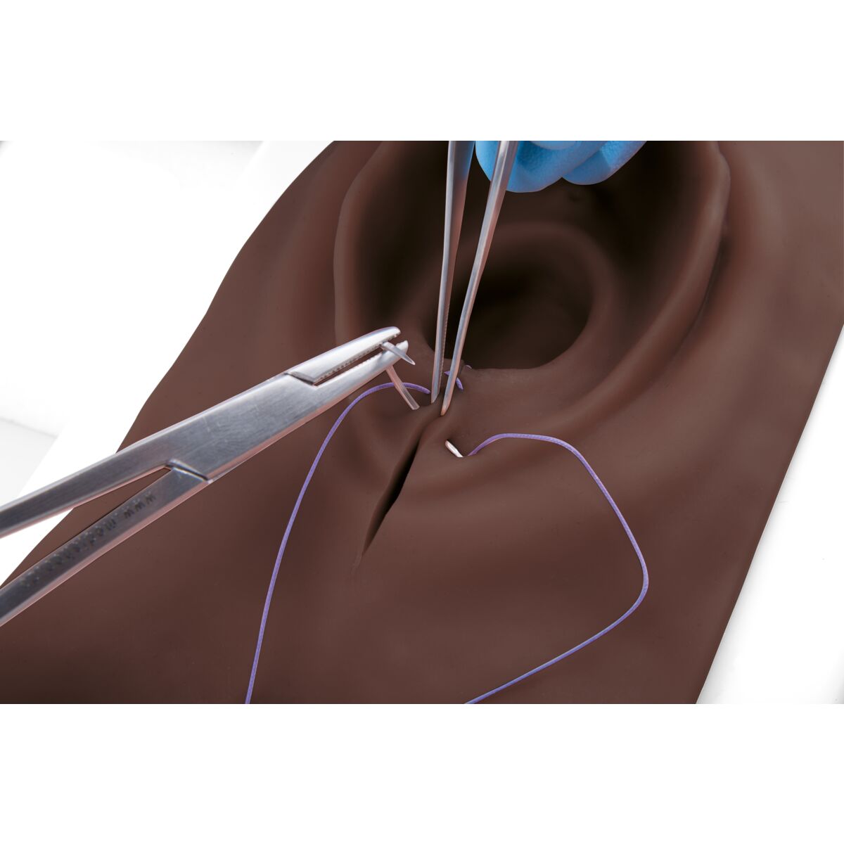 Episiotomy and Suturing Trainer, Dark Skin
