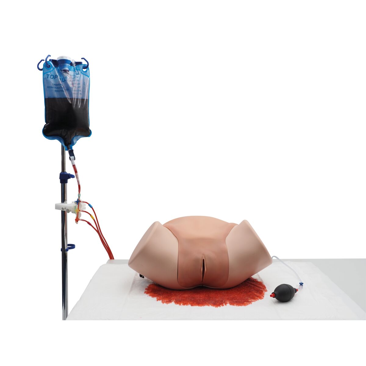 Postpartum Hemorrhage Simulator – PPH Trainer P97 PRO, Light Skin