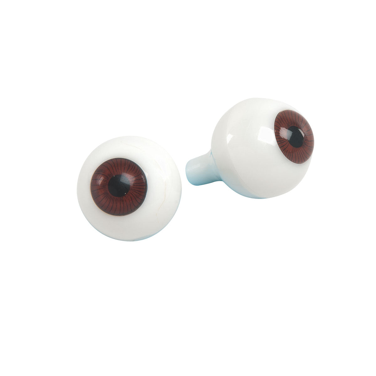 Replacement pair of eyes for patient care training manikins