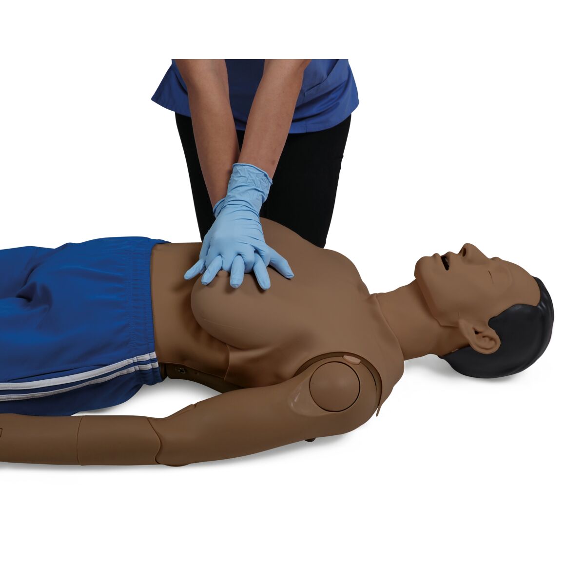 Atlas Female Chest add-on, Dark Skin