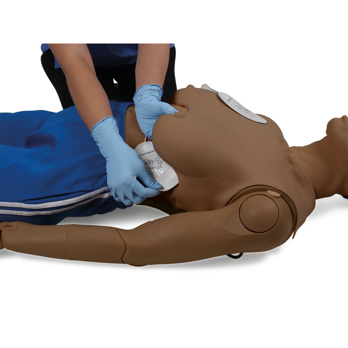 Atlas Female Chest add-on, Dark Skin