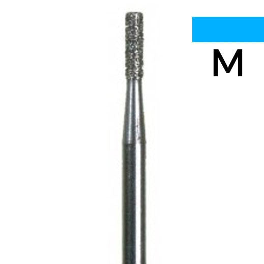 009 - Flat end Cylinder Diamond Bur- 5-pack