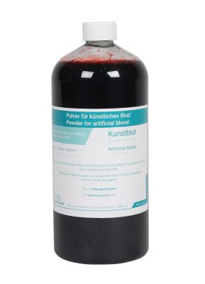 Blood powder for 1000 ml fake blood - Erler-Zimmer 7026, view 2