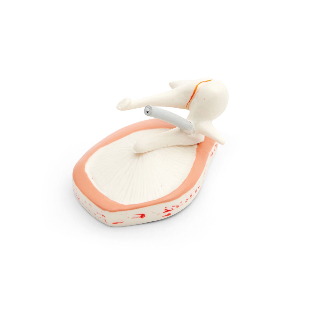 Human Ear Model, 3 times Life-Size, 4 part, dark skin