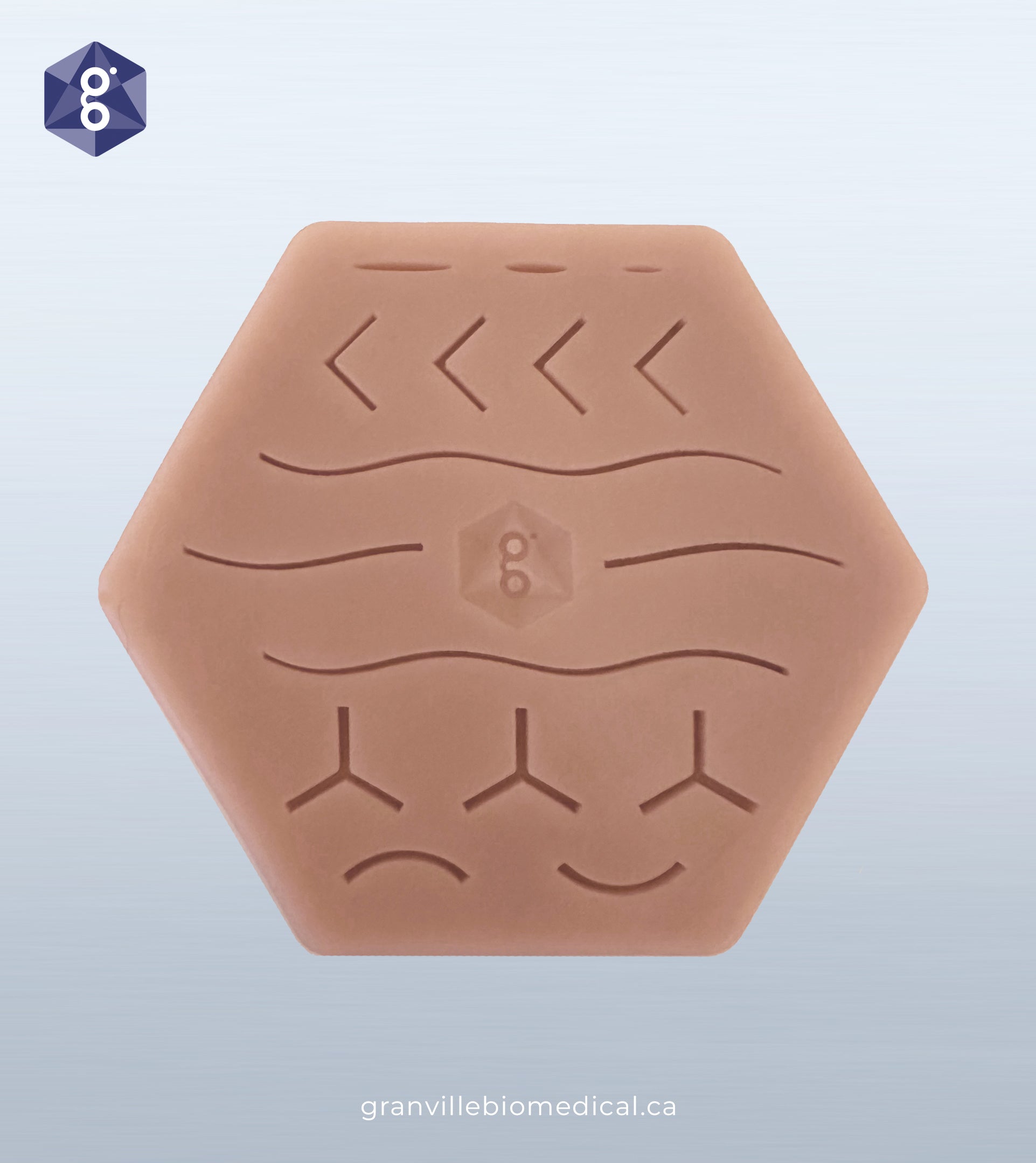 EpiSim suturing pad, light skin tone