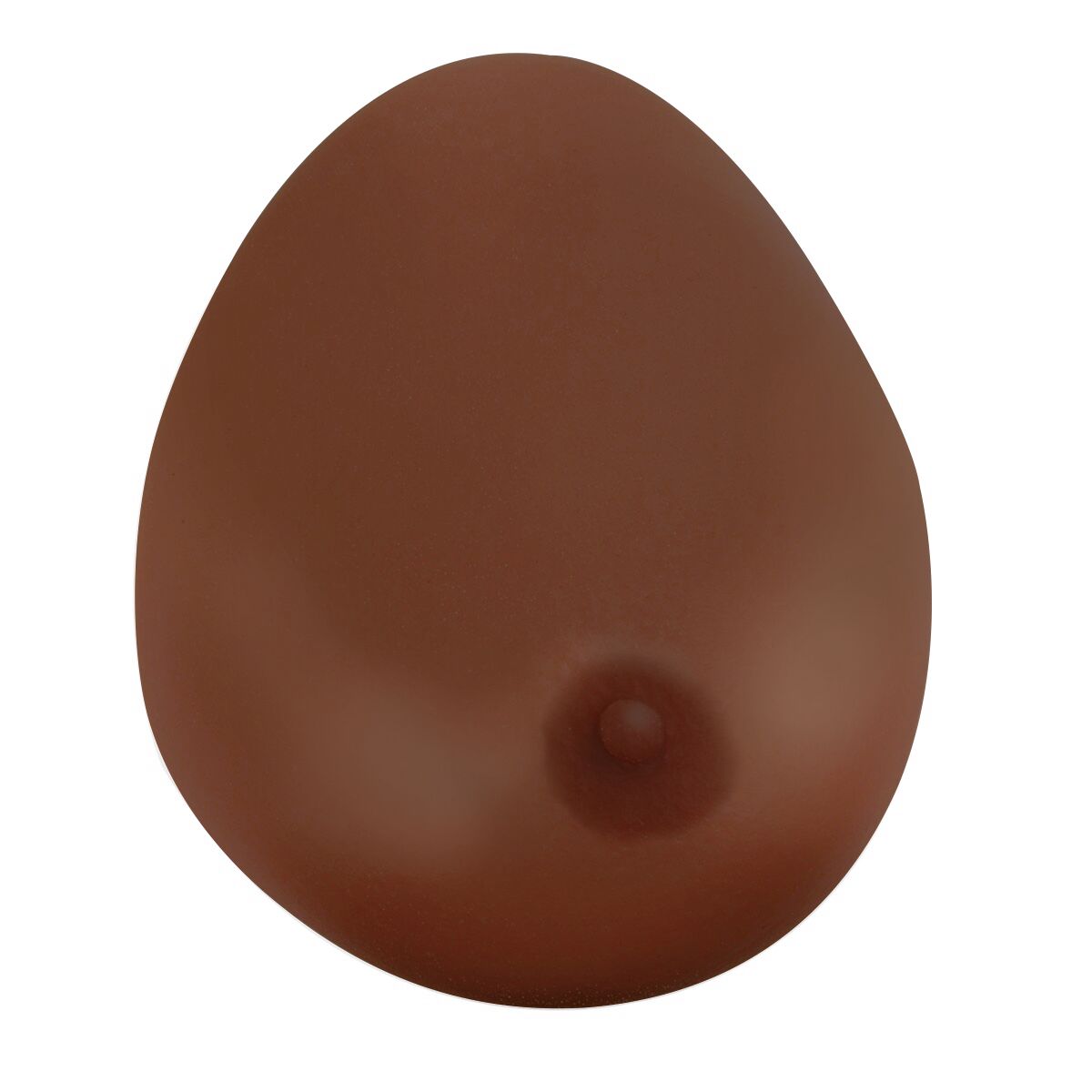 Breast Self Examination Model, Three Single Breasts on Base, Dark Skin