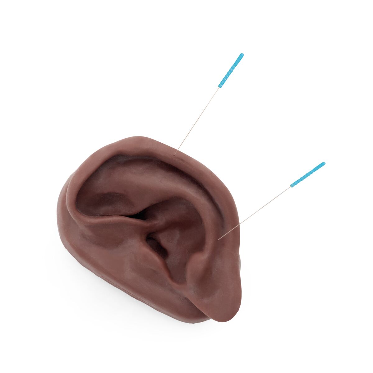 3B Acupuncture Ear, left, dark skin