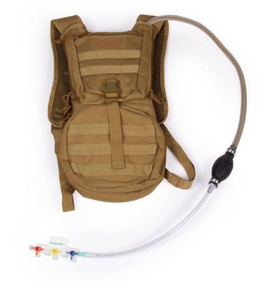 Manual blood pumping system with Reservoir - Backpack - Erler-Zimmer NW900