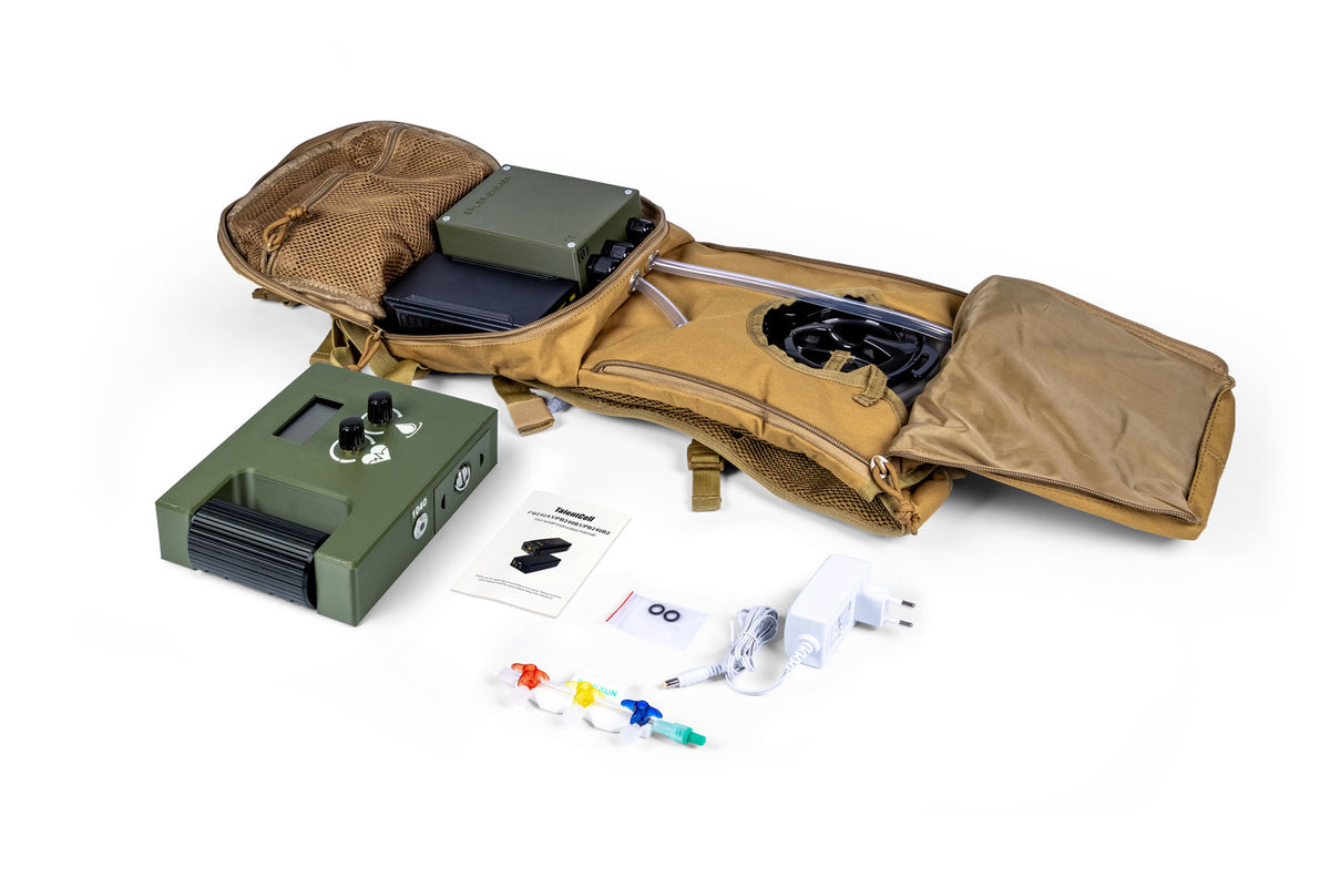 Electronic bleeding pump System "Bloody M.A.R.C. 2.0" with reservoir and remote control | Erler-Zimmer NW990
