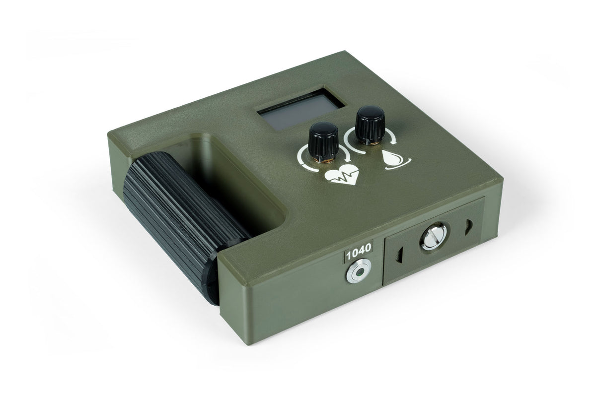 Electronic bleeding pump System "Bloody M.A.R.C. 2.0" with reservoir and remote control | Erler-Zimmer NW990