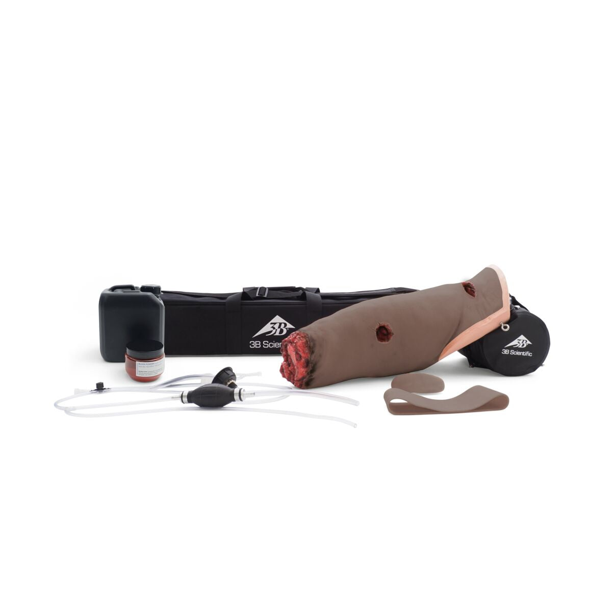 Hemorrhage Control Leg Trainer, Dark Skin