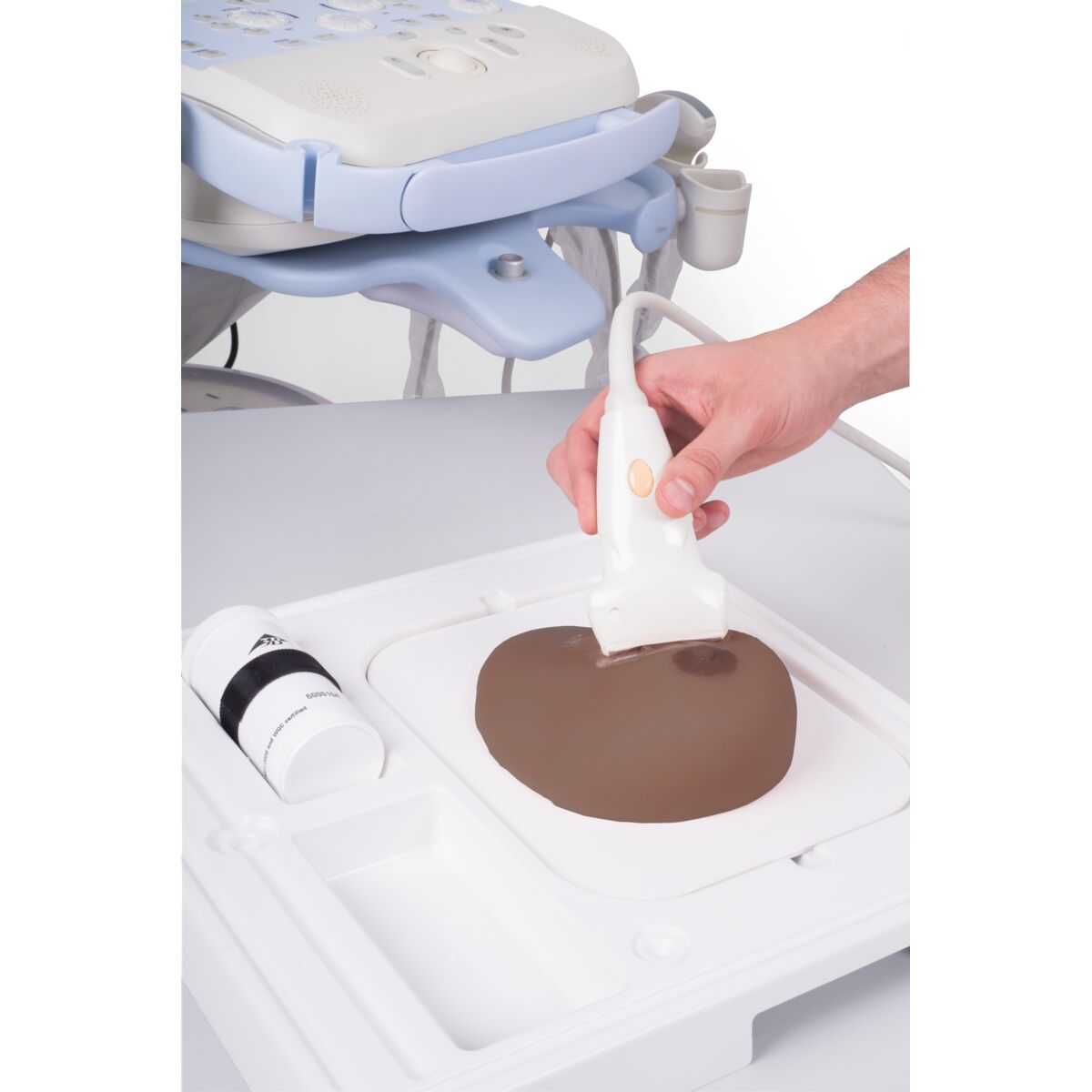 SONOtrain Breast Model with Cysts dark skin