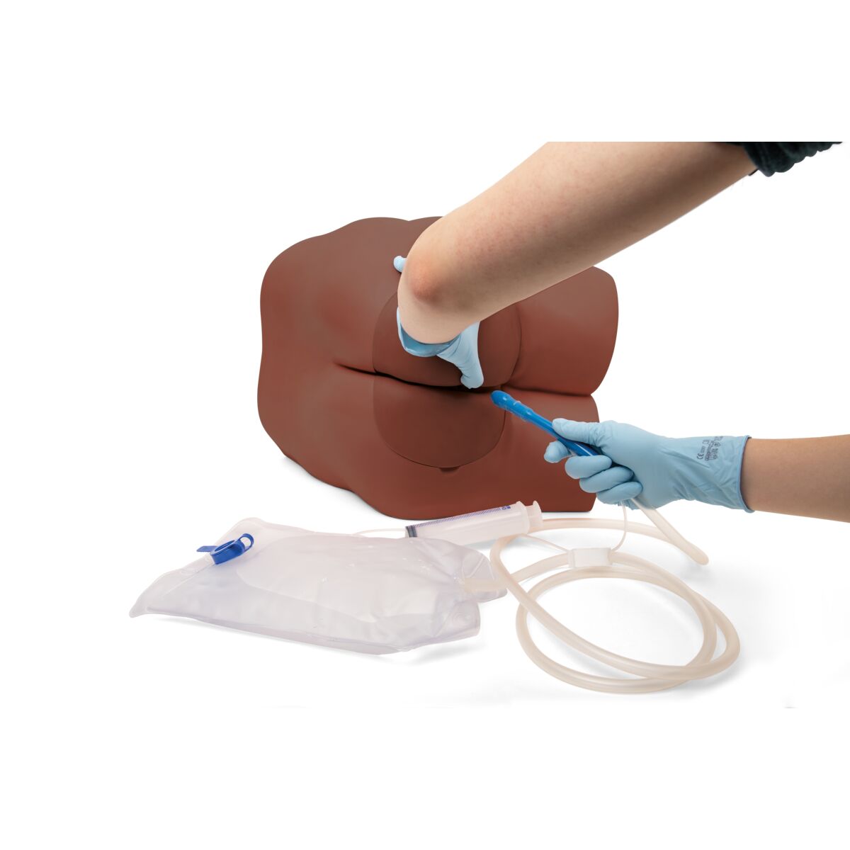 Bowel Care and Enema Trainer, Dark Skin