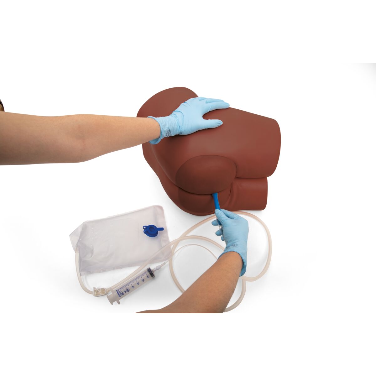 Bowel Care and Enema Trainer, Dark Skin