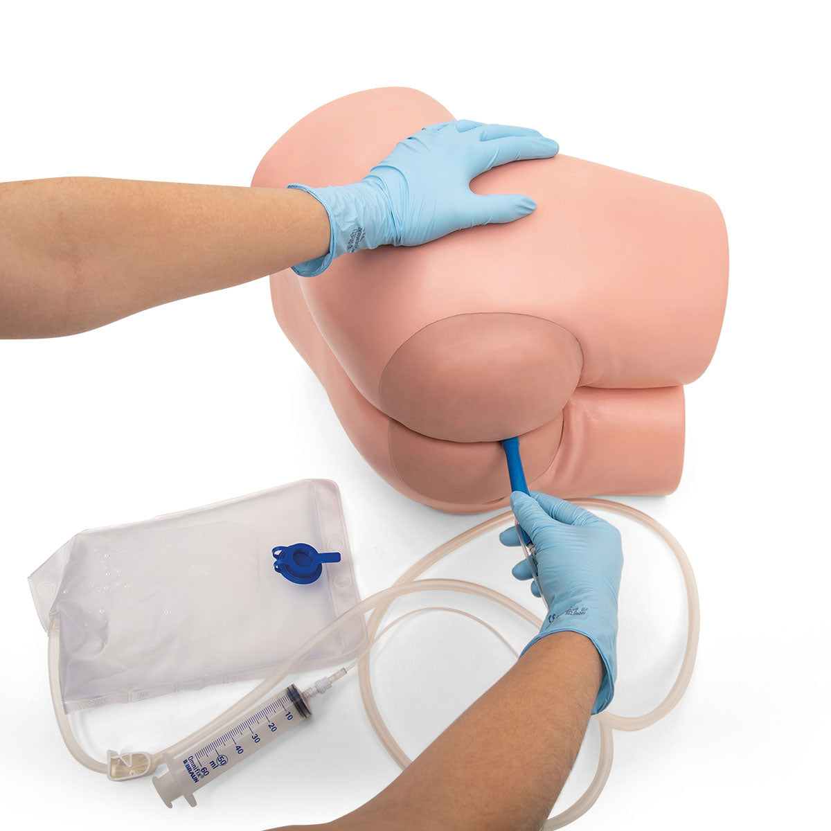 Bowel Care and Enema Trainer, Light Skin