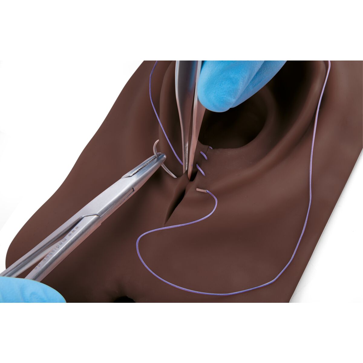 Episiotomy and Suturing Trainer, Dark Skin