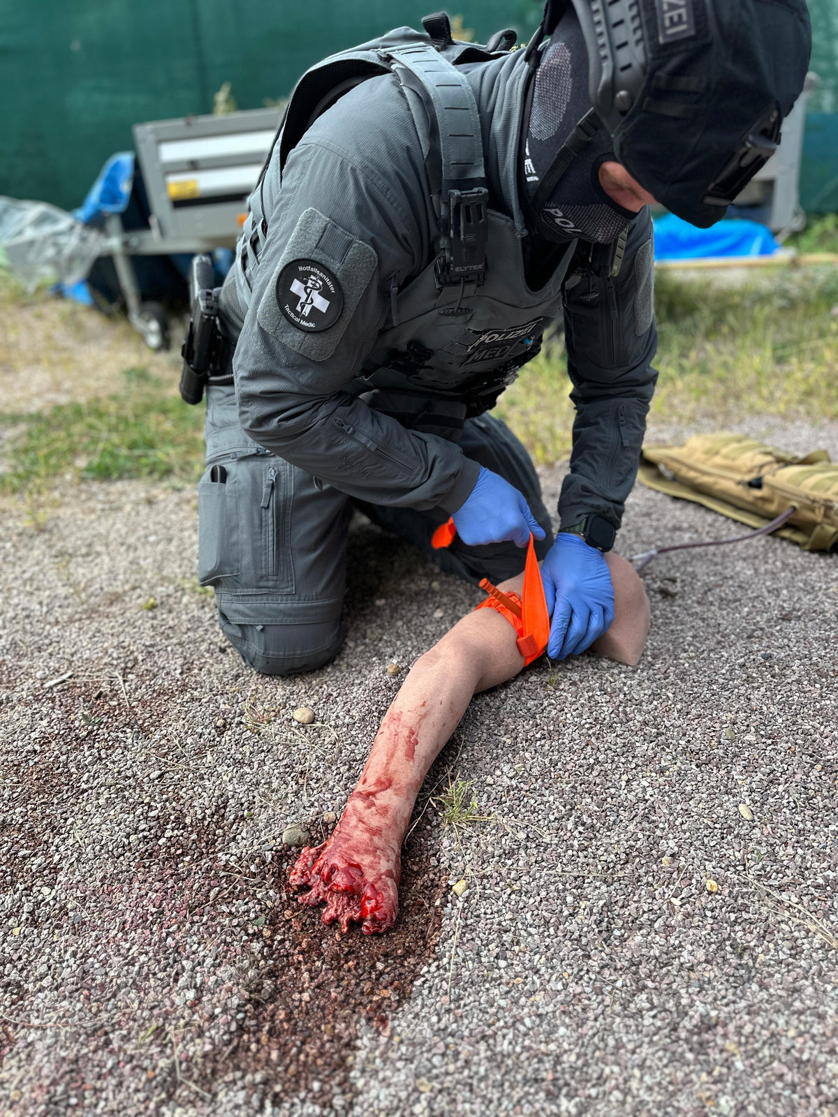 Tourniquet Trainer - Bleeding arm | Erler-Zimmer SE300
