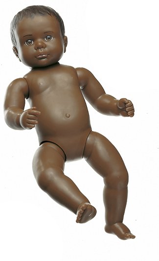 Doll for Baby Care, Black