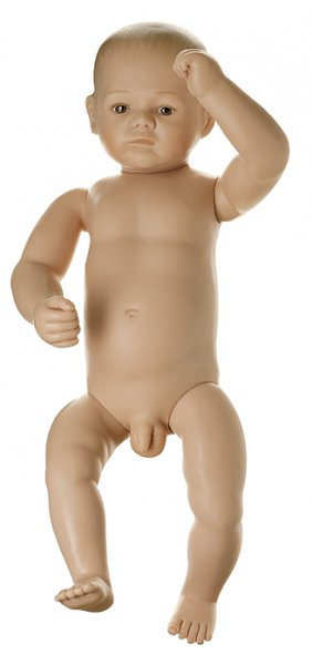 Doll for Baby Care, 6-week, Male