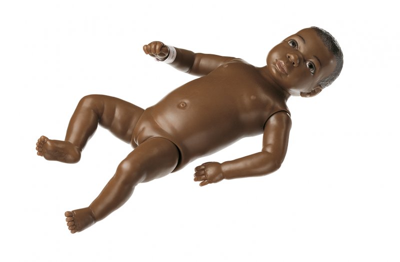 Nursing Baby, Female, Black