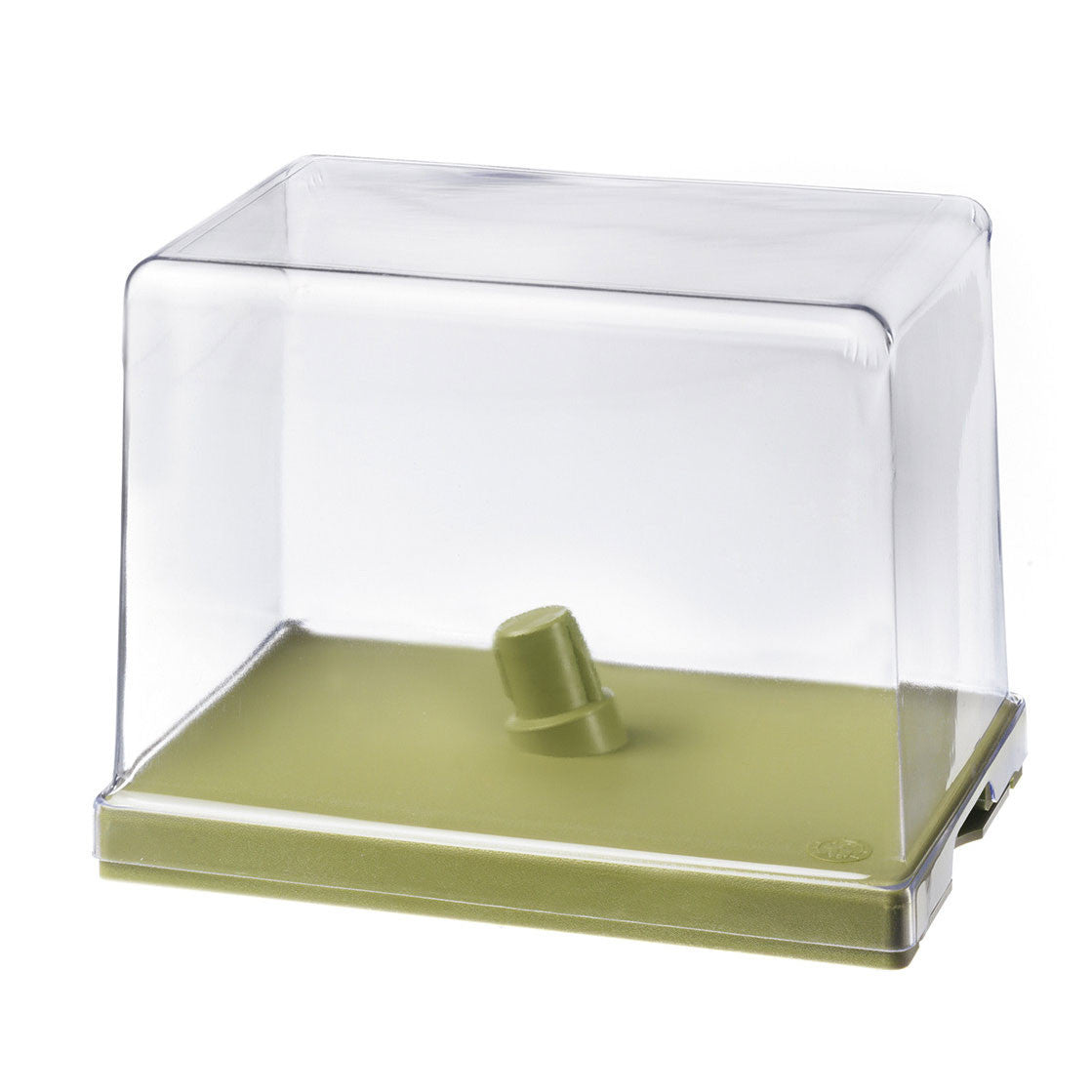 Transparent Dustproof Cover with stopper and green base Somso Qs 8/E